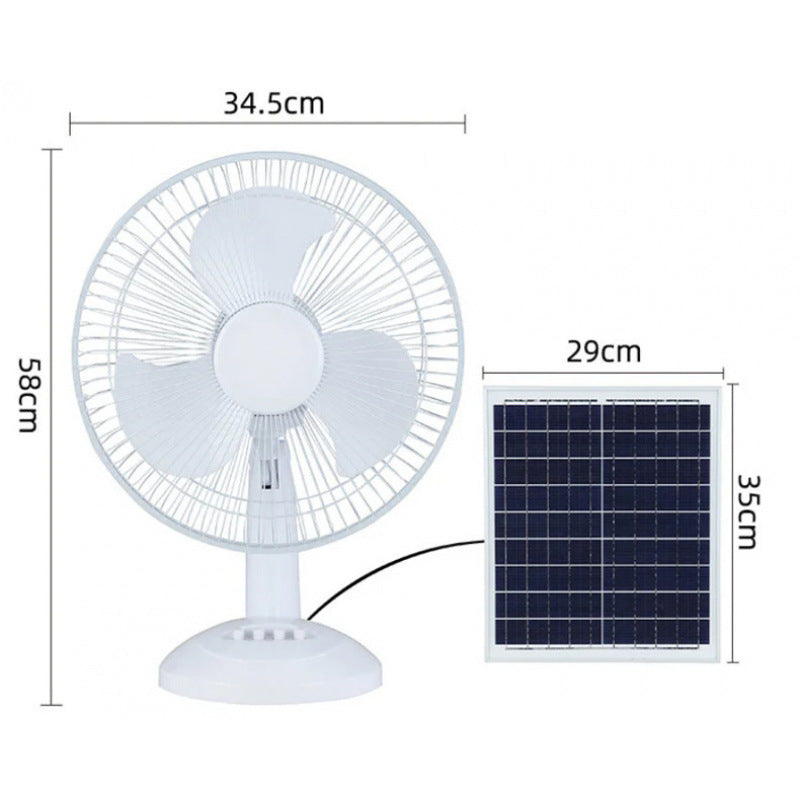 Unisex Solar-powered Stand Fan Kalsten