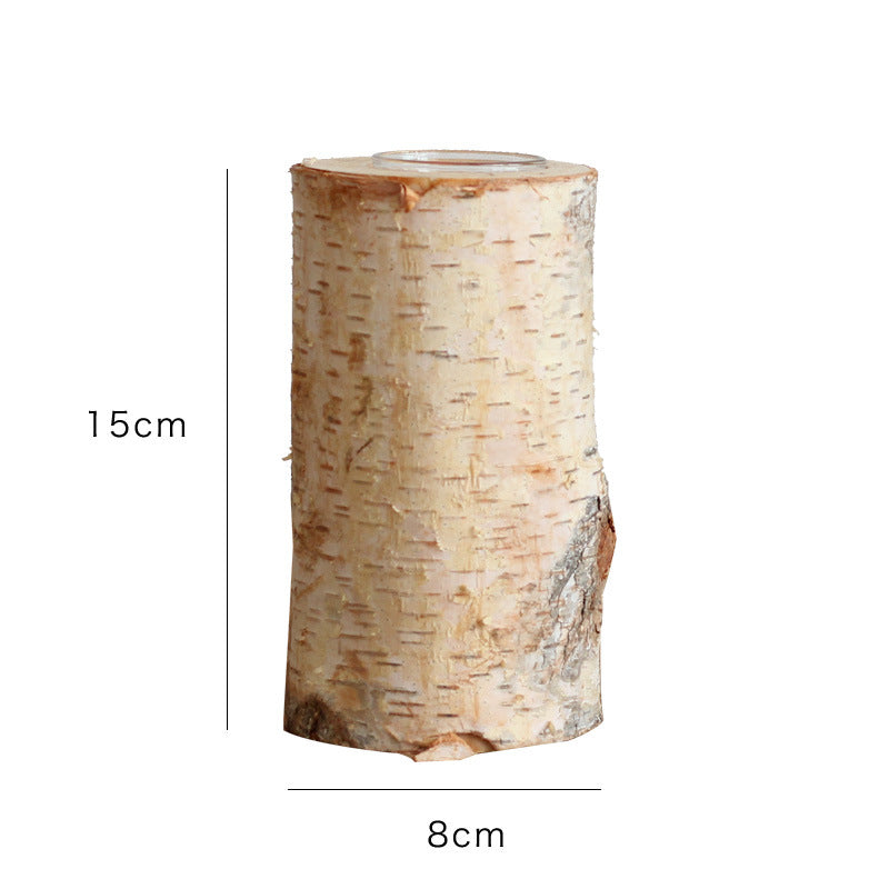 Decorative Tree Trunk Urn Kalsten