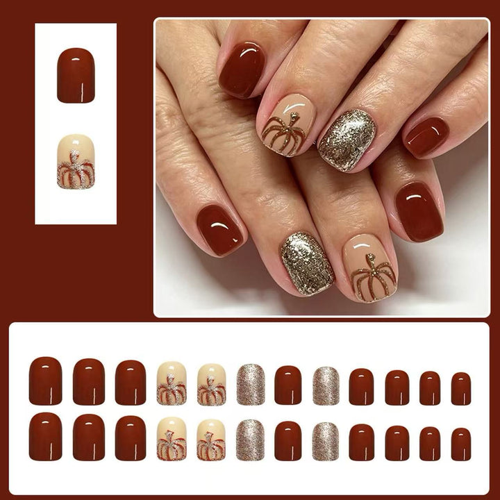 Decorative Press-On Nail Set