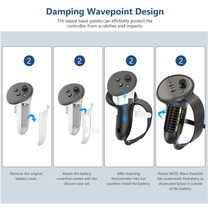 Ergonomic VR Controller Holders with Improved Grips Kalsten