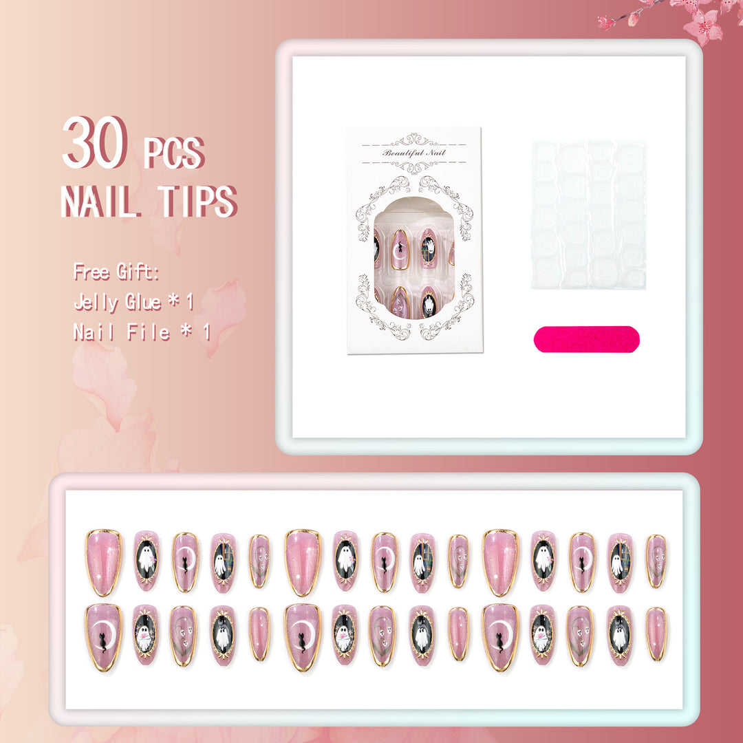 Halloween-Themed Press-On Nail Set