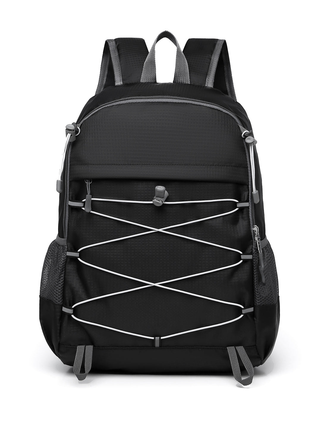 Unisex nan lightweight outdoor backpack with elastic tension strap and mesh side pockets Kalsten