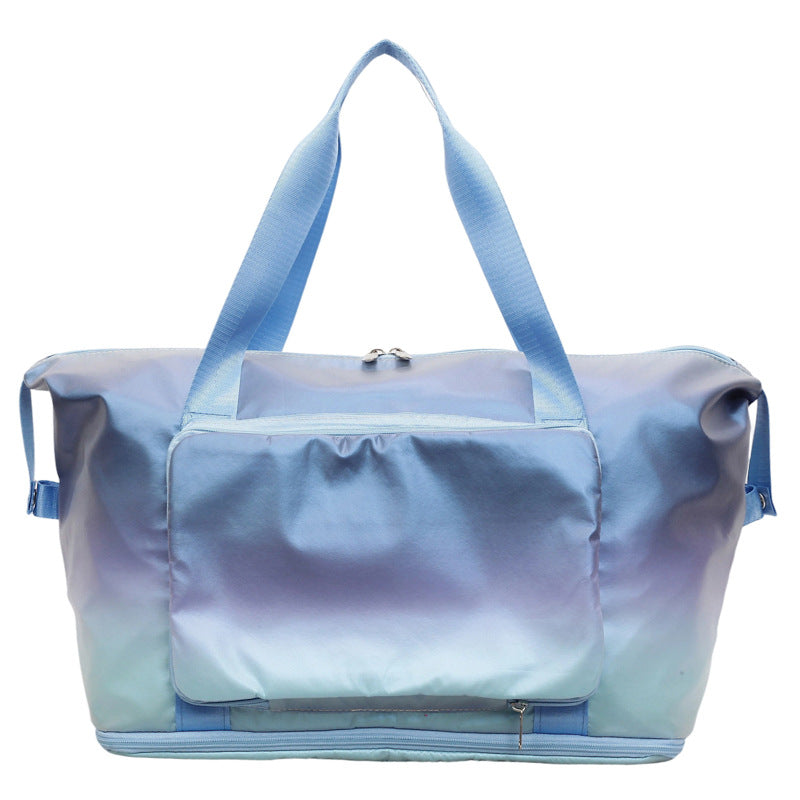 Color Block Travel Duffle Bag Kalsten