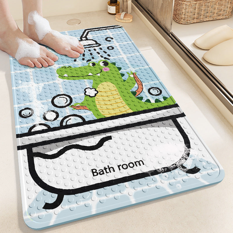 Cartoon-Themed Bath Mat Kalsten