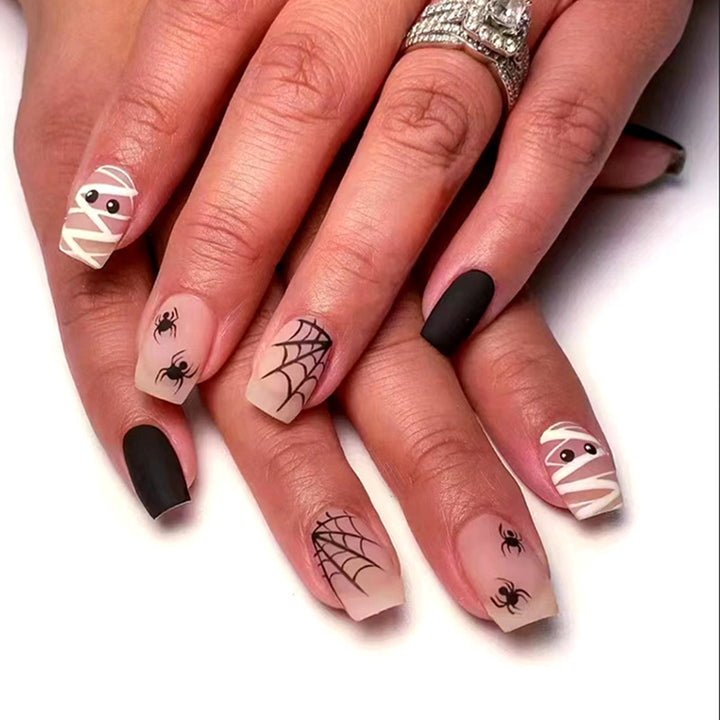 Artificial nail set with unique patterns Kalsten