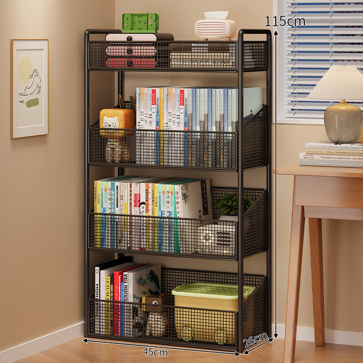 Mesh Multi-Shelf Storage Rack Kalsten