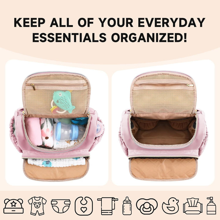 Practical backpack with integrated organizer Kalsten