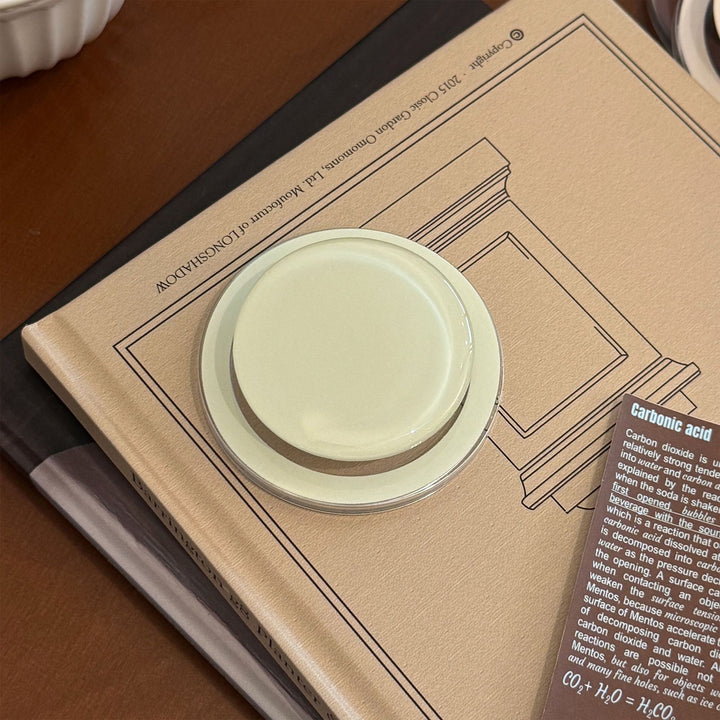 Elegant beef coaster made of high-quality glass Kalsten