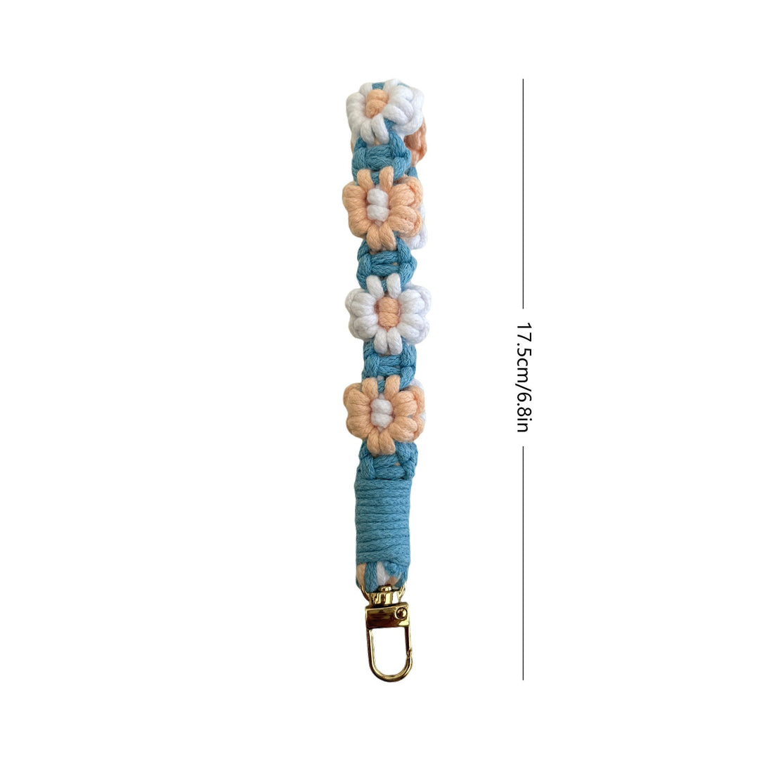 Floral Macrame Keychain Holder Kalsten 1788942629