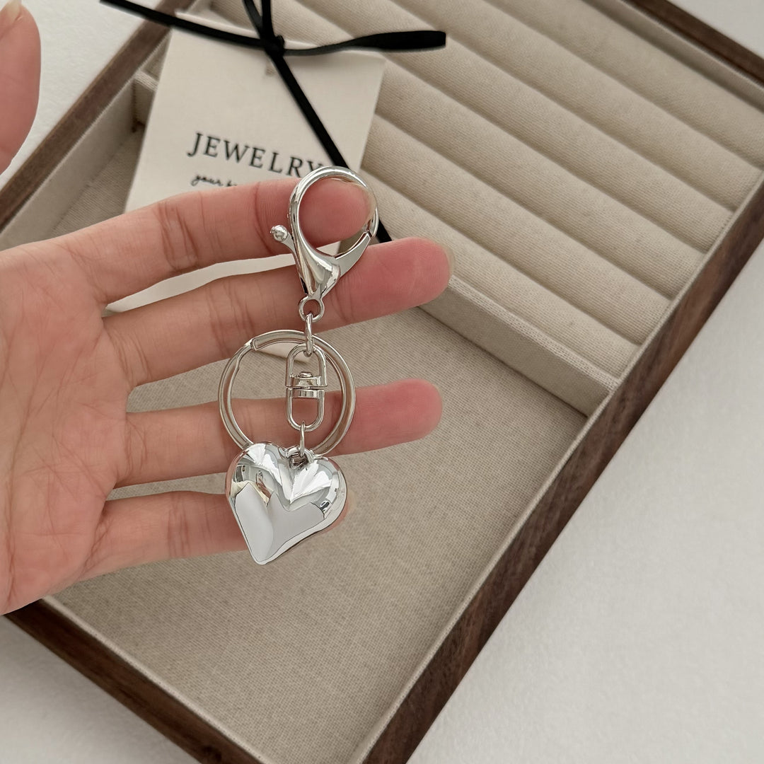 Heart-Shaped Metal Keychain Kalsten