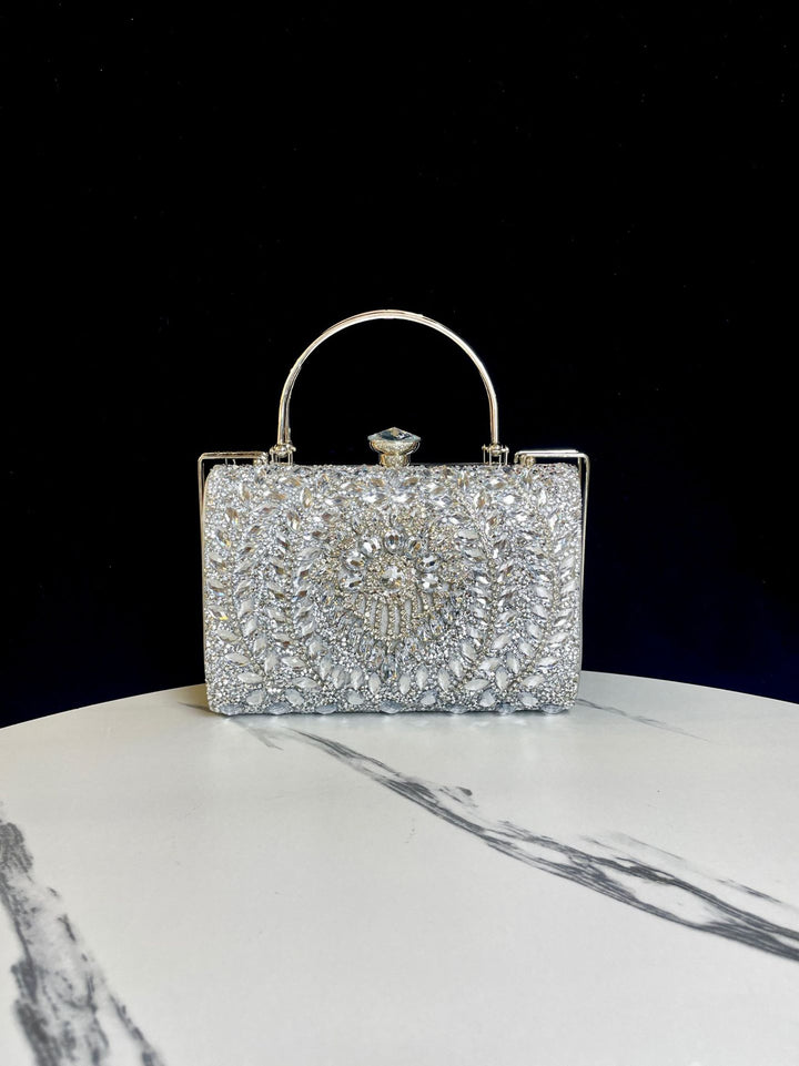 Ornate Beaded Evening Handbag