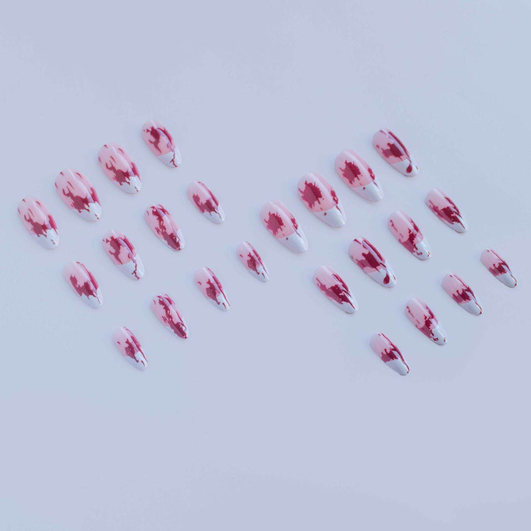 Artistic Blood Drip Nail Art Set