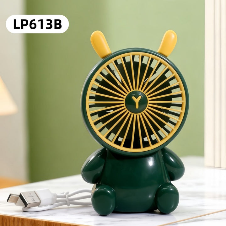 Portable USB Hand Fan with Cute Animal Design Kalsten