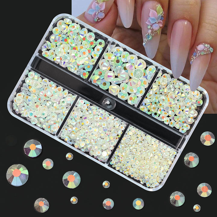 Nail Art Decoration Rhinestones Set