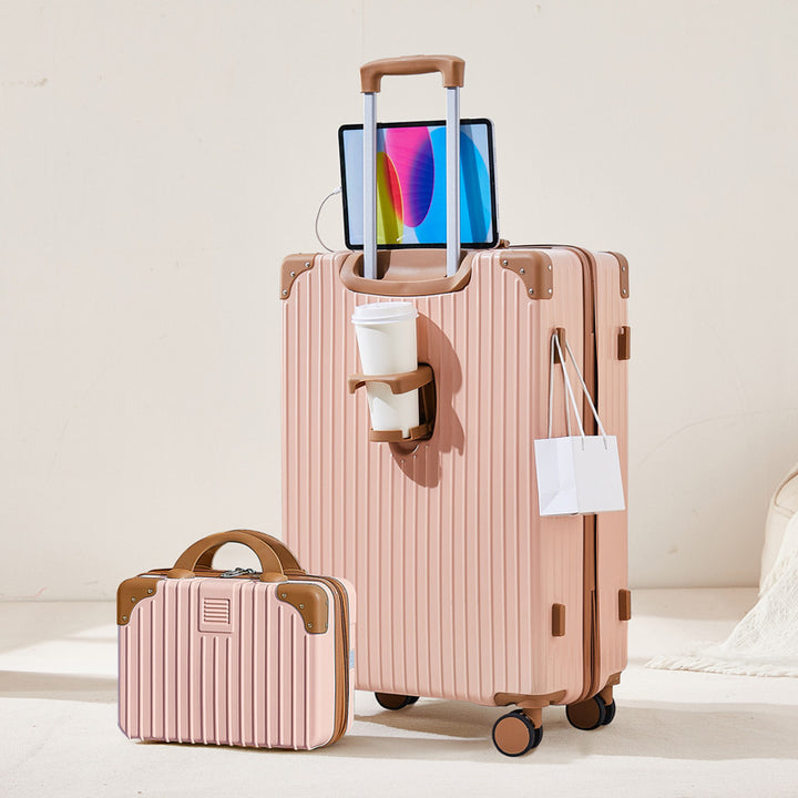 Unisex Stylish Hard-Shell Spinner Suitcase Kalsten