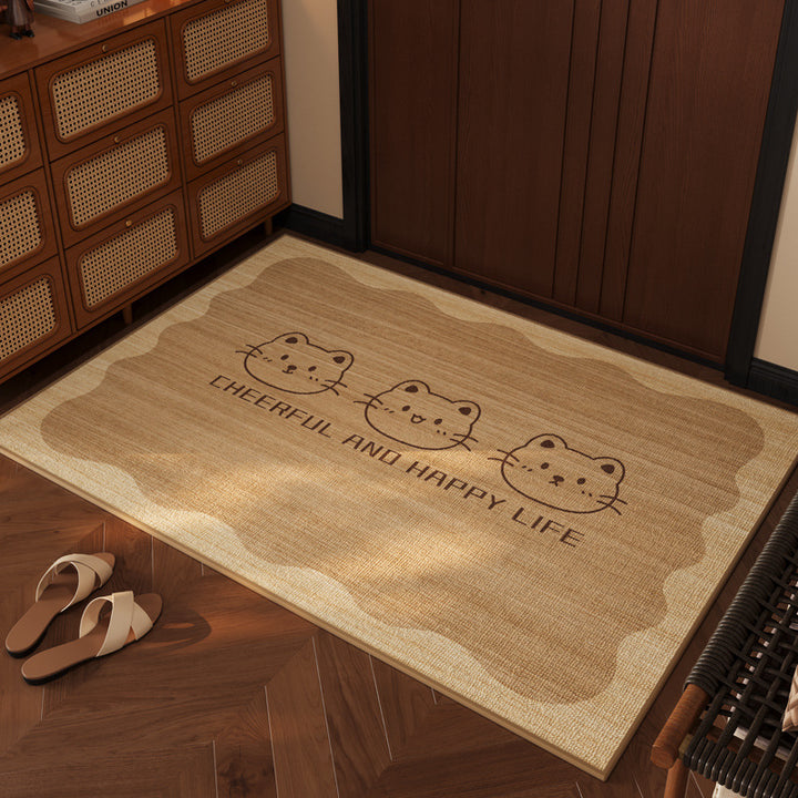 Cute Cartoon Dog-Themed Indoor Area Mat for Home