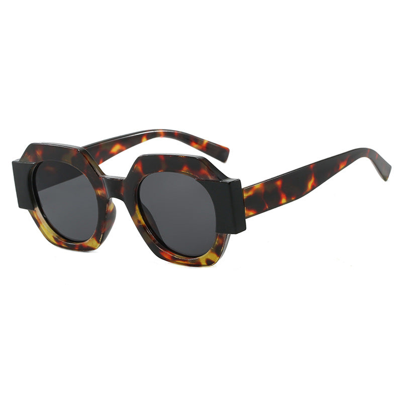 Ladies trendy sunglasses in hexagonal design Kalsten