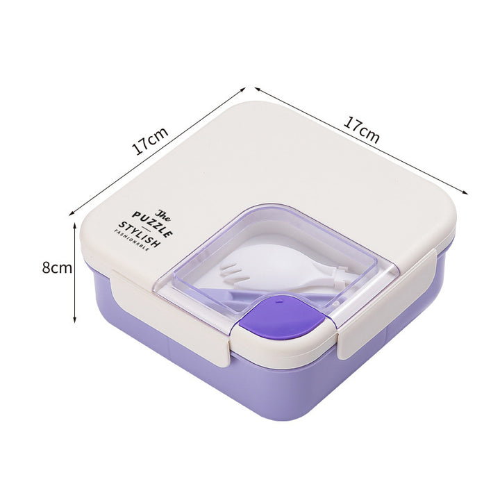 Stylish Multi-Compartment Food Storage Container