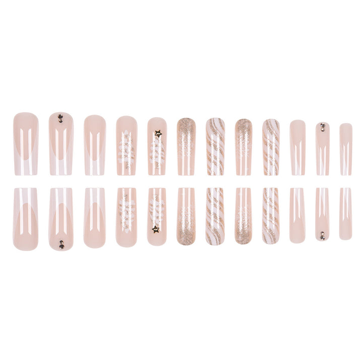 Holiday-Themed Nail Art Extensions Kalsten