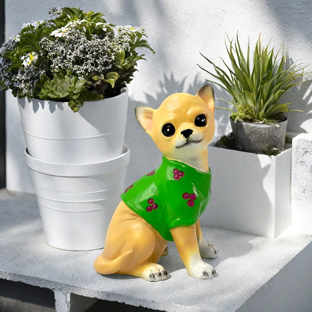 Decorative Sleeping Bulldog Figure Kalsten