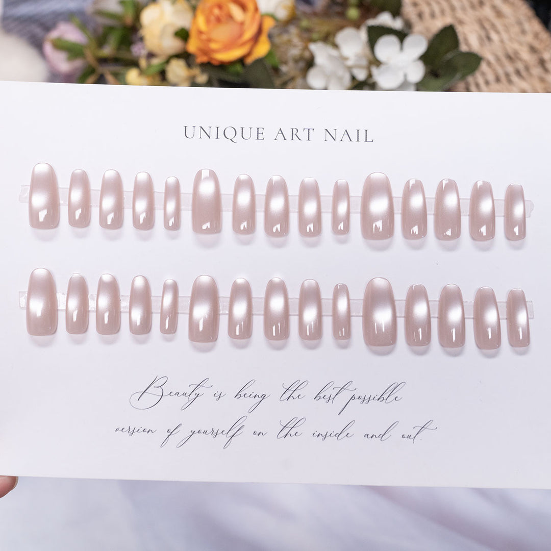 Premium Glossy Press-On Nail Set  1791110282