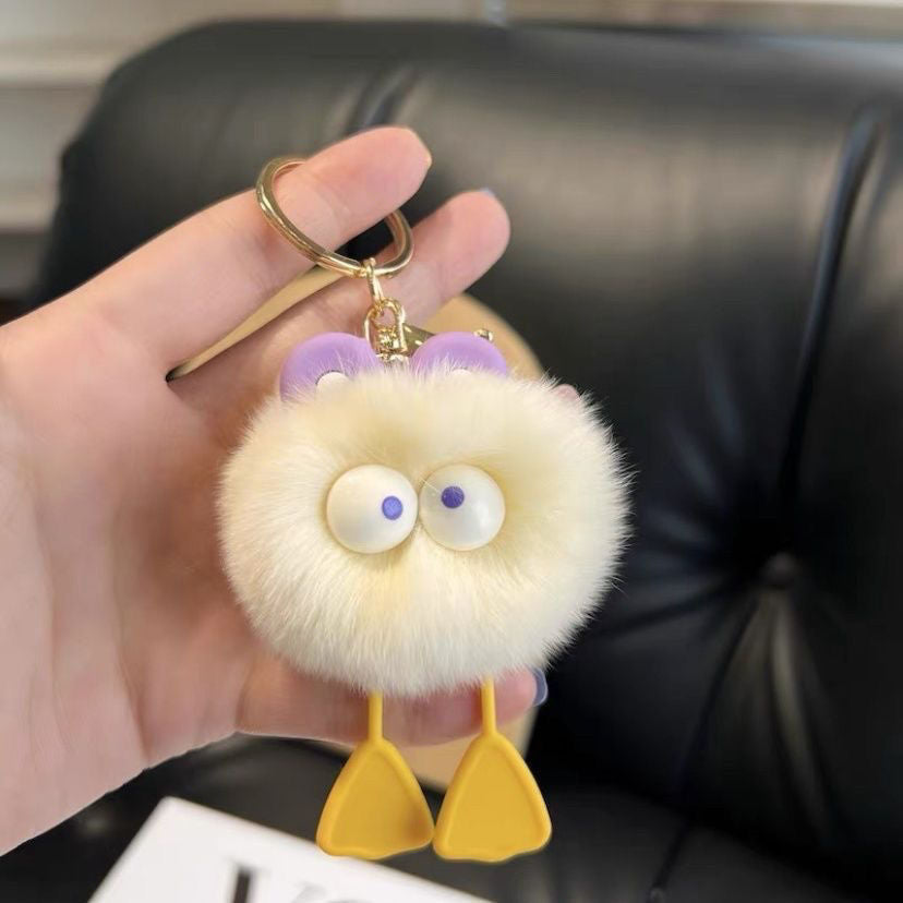 Playful Plush Creature Keychain Kalsten