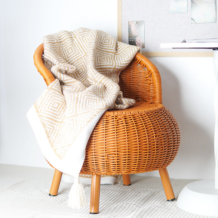 Cozy Woven Children's Chair Kalsten