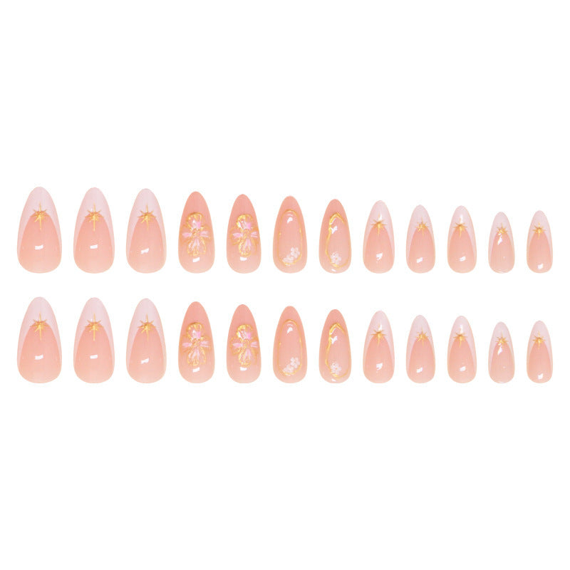 Artistic Long-Stiletto Nail Extensions Kalsten
