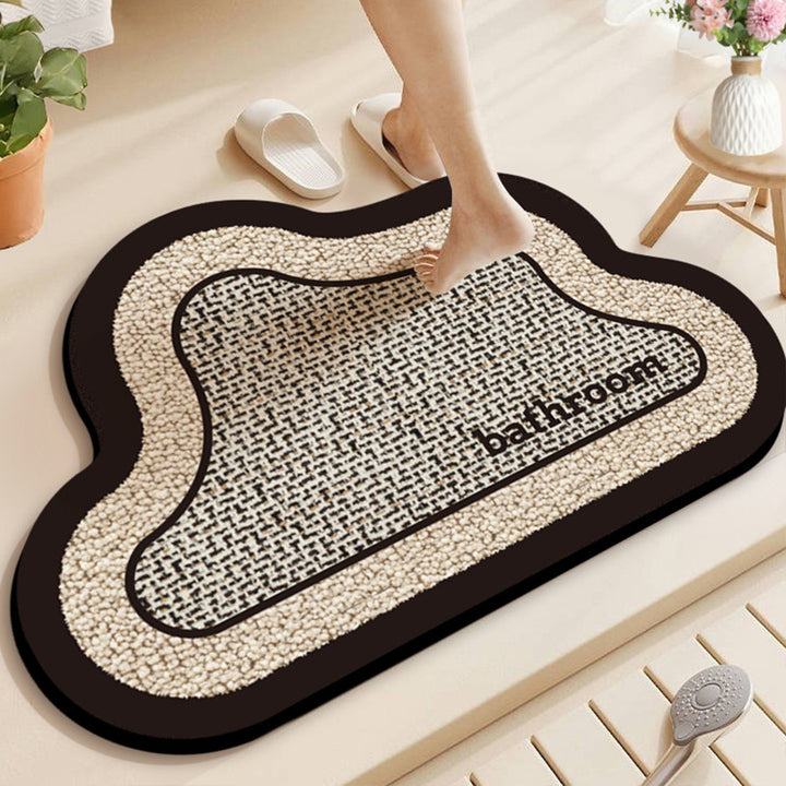 Soft Textured Bathroom Rug Kalsten