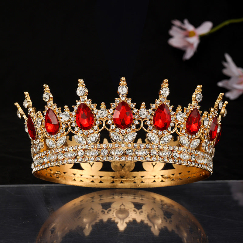 Ladies crown with elegant gemstones Kalsten