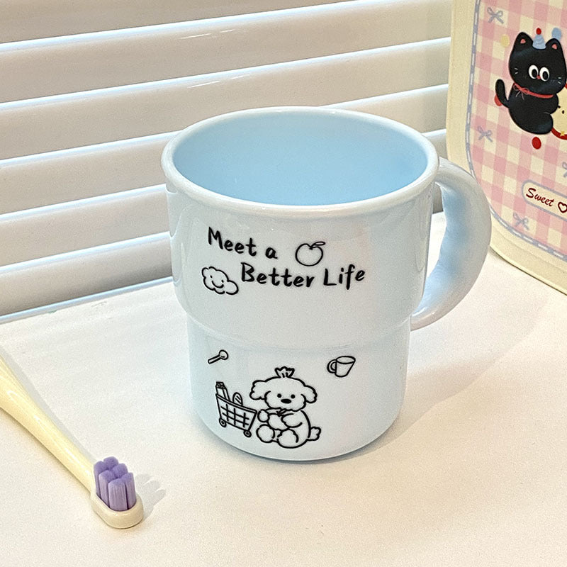 Ceramic mug with cute animal design Kalsten