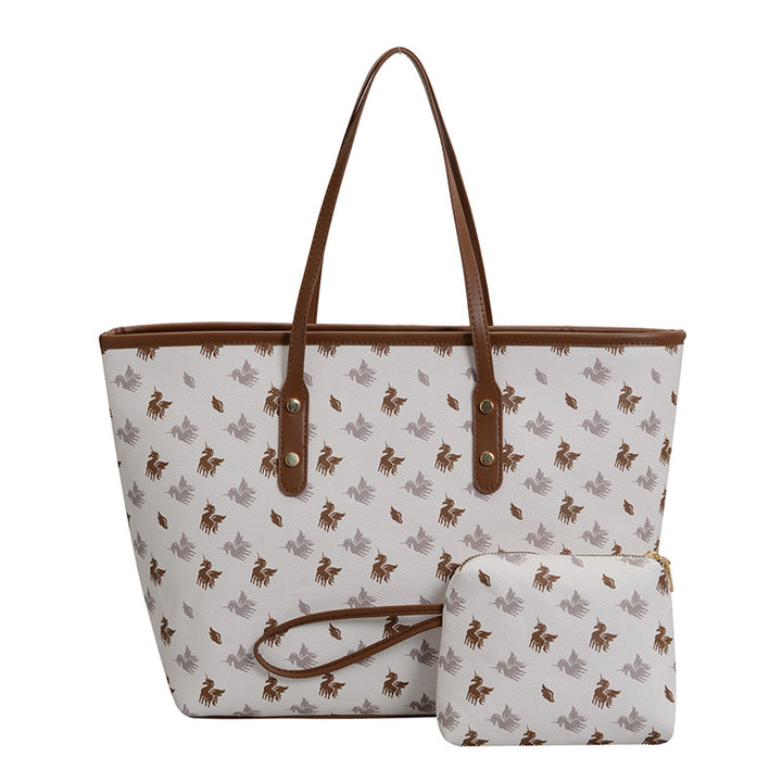 Animal Print Large Tote Bag