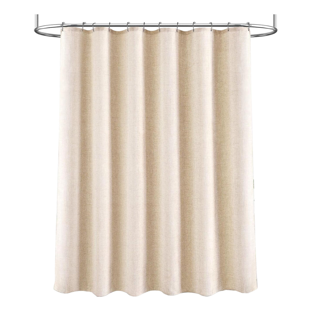 Textured Linen Shower Curtain Kalsten