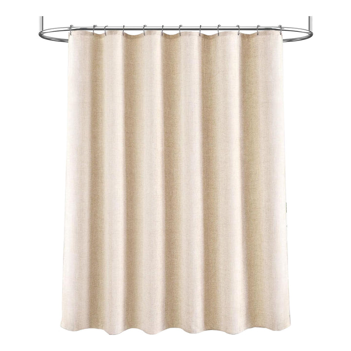 Textured Linen Shower Curtain Kalsten