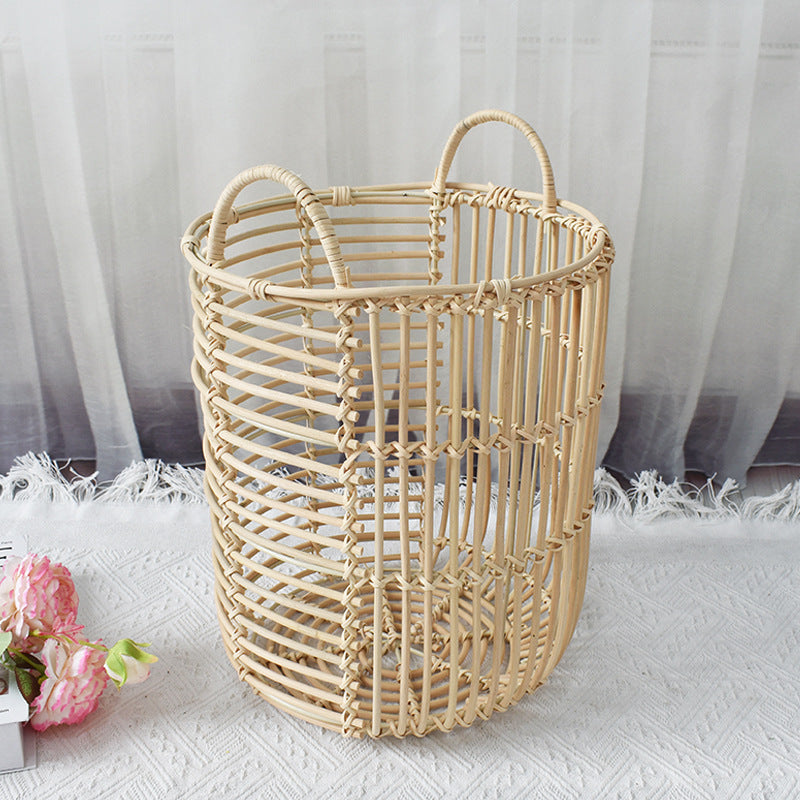 Decorative Wicker Storage Bin Kalsten
