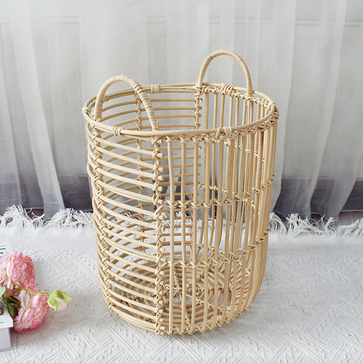 Decorative Wicker Storage Bin Kalsten