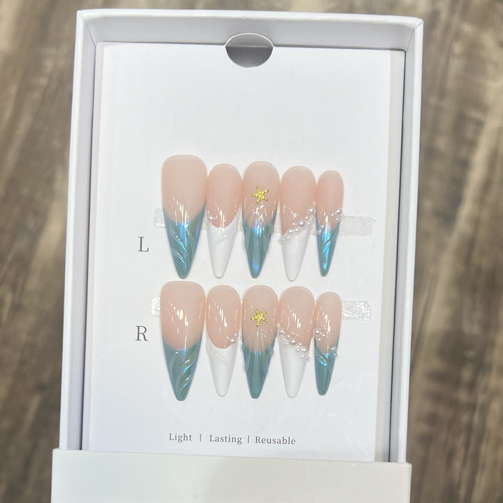 Reusable Press-On Nail Set Kalsten