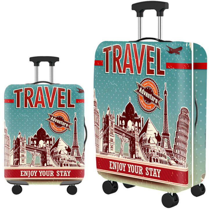Artistic Travel Hard Shell Suitcase Kalsten