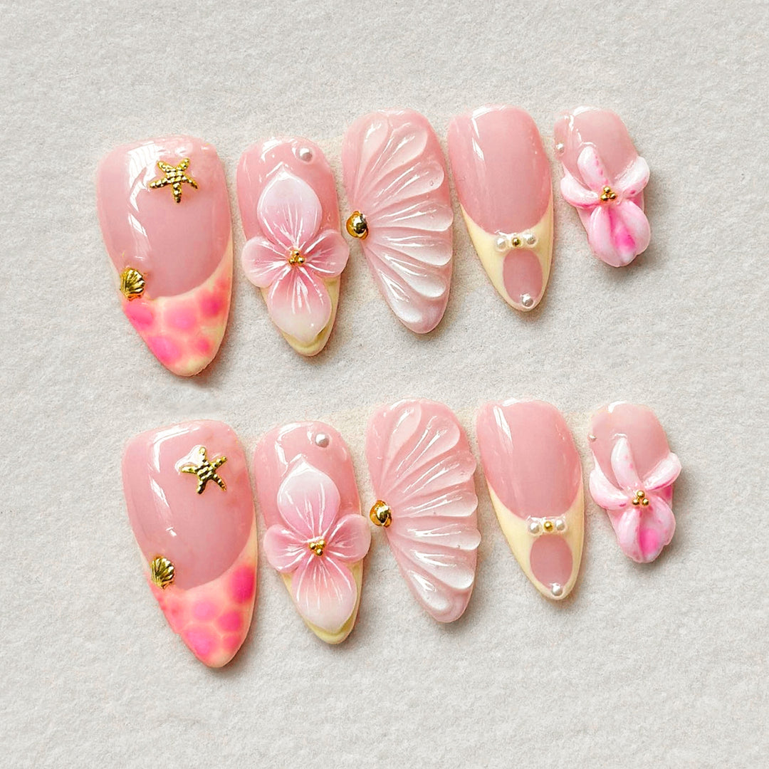 Decorative Floral Nail Art Collection