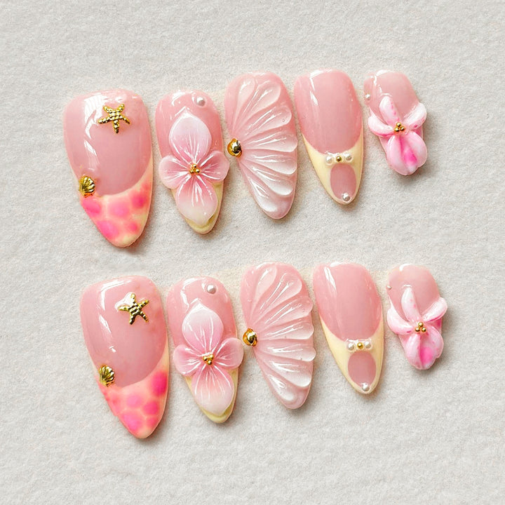 Decorative Floral Nail Art Collection