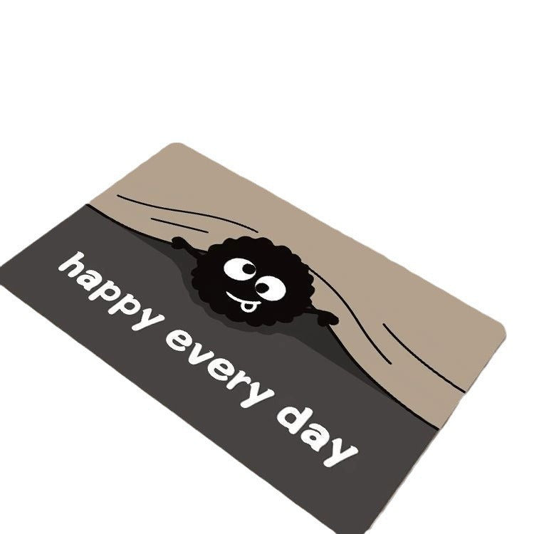 Playful Cat-Themed Kitchen Mat Kalsten