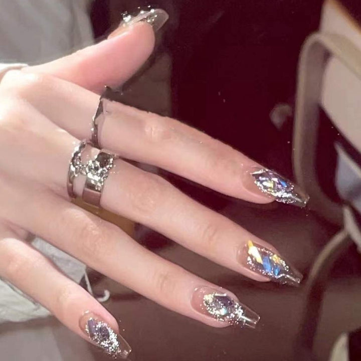 Glamorous Nail Art Press-On Set Kalsten