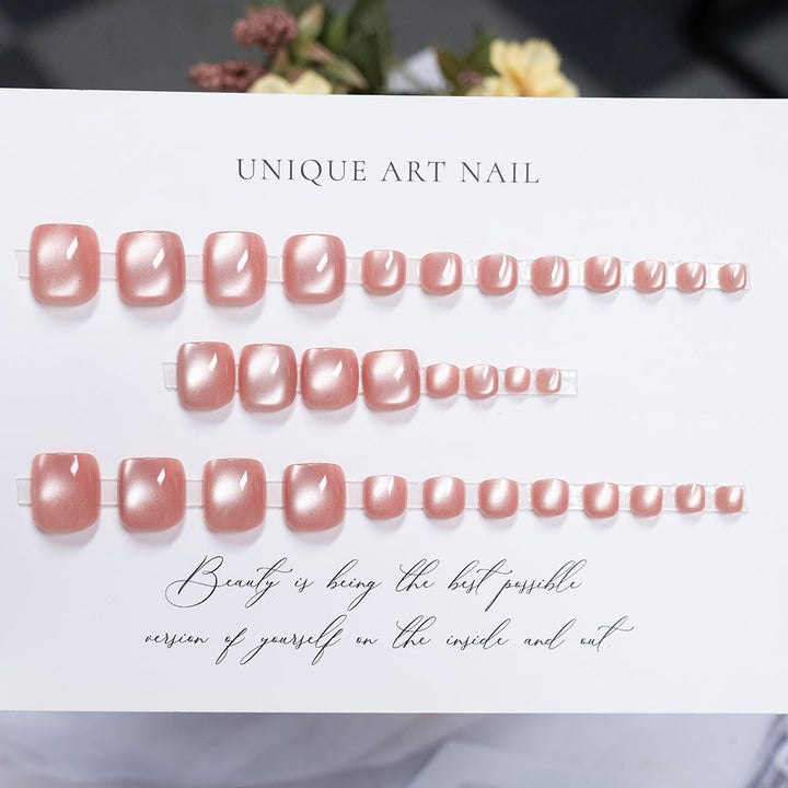 Elegant Metallic Nail Art