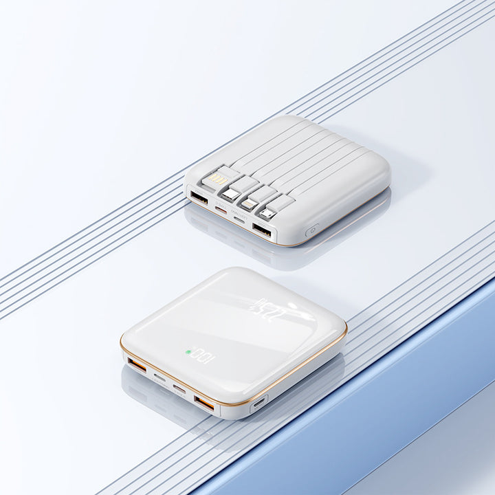 Portable power bank with innovative fast charging function and five-port design Kalsten