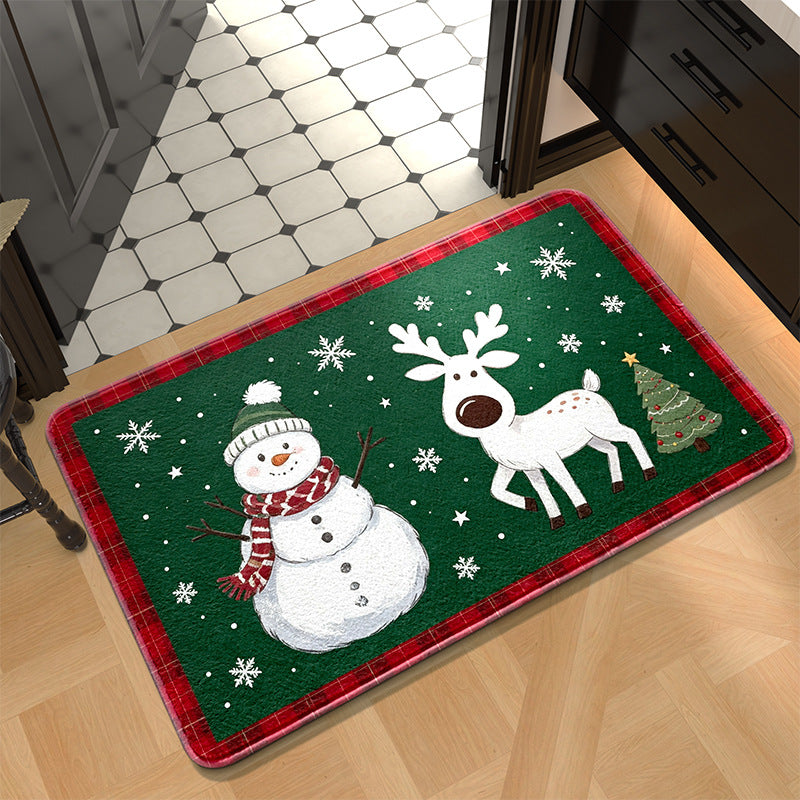 Festive Holiday Kitchen Mat Kalsten