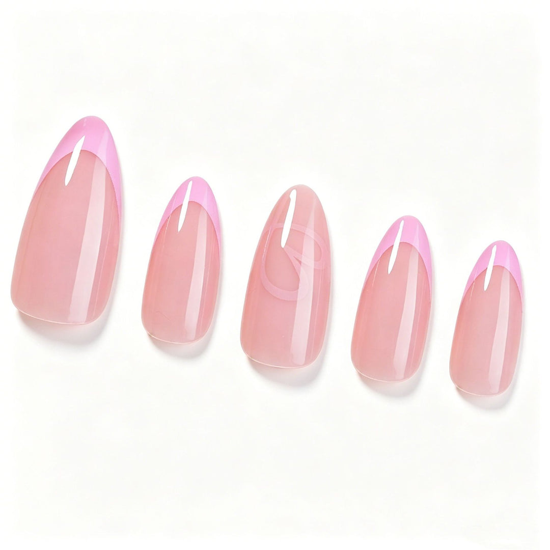 Elegant Stiletto Nail Art Tips with Heart Design Kalsten