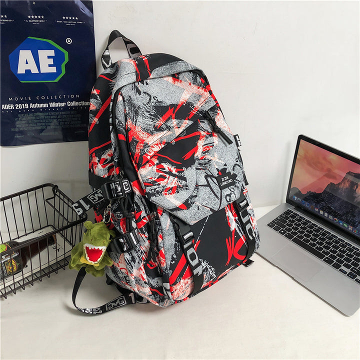 Stylish Graphic Print Backpack Kalsten