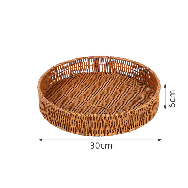 Stylish Wicker Serving Bowl Kalsten