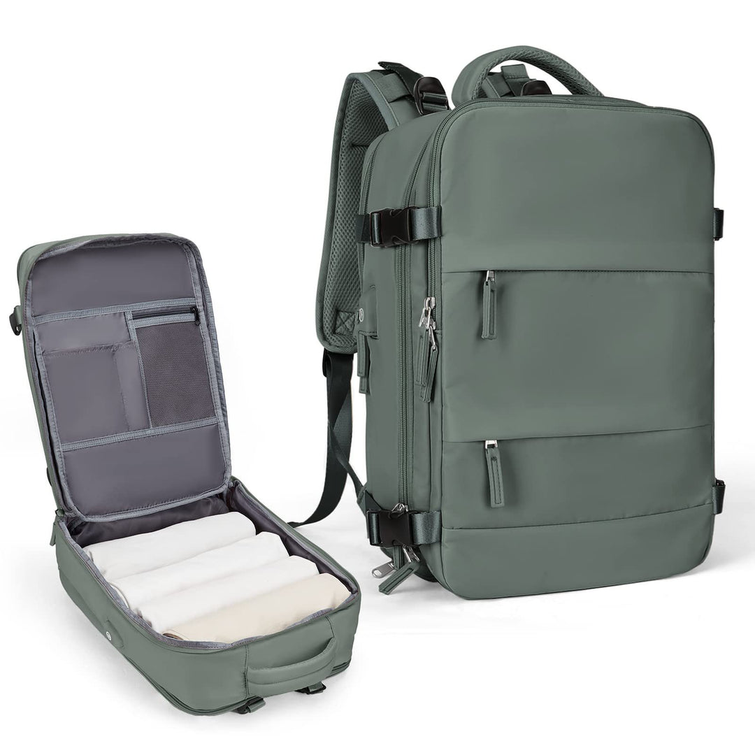 Versatile Travel Backpack with USB Charging Port Kalsten