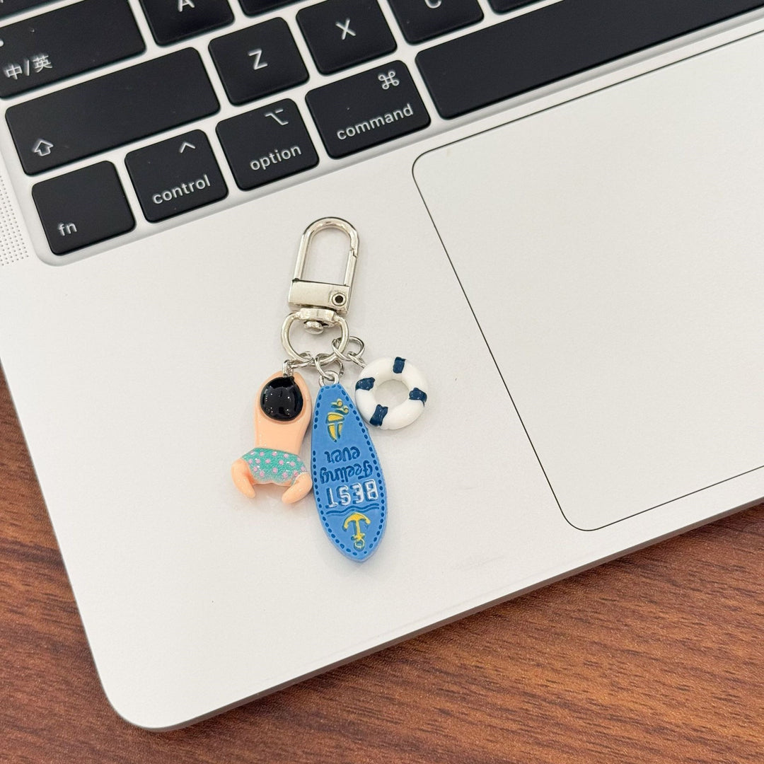 Keychain with Creative Swimming Motif Kalsten